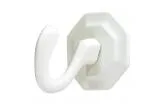 Octagonal Tie Back Hooks							